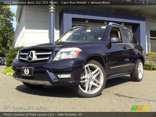 2011 Mercedes-Benz GLK 350 4Matic in Capri Blue Metallic