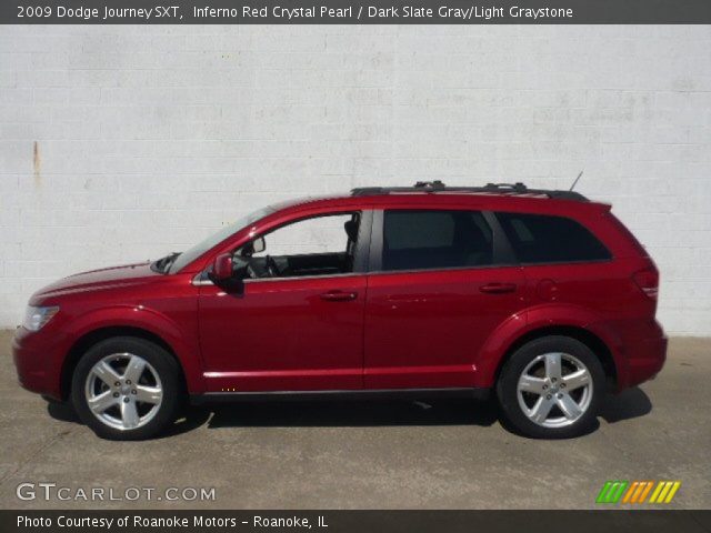 2009 Dodge Journey SXT in Inferno Red Crystal Pearl