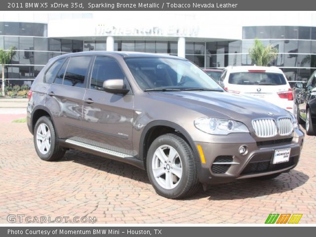 2011 BMW X5 xDrive 35d in Sparkling Bronze Metallic