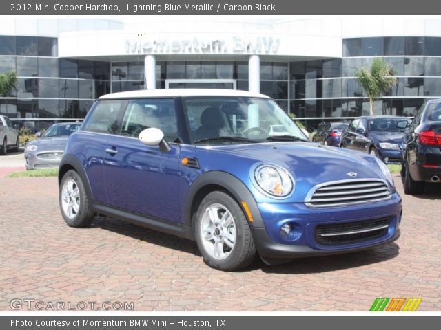 2012 Mini Cooper Hardtop in Lightning Blue Metallic