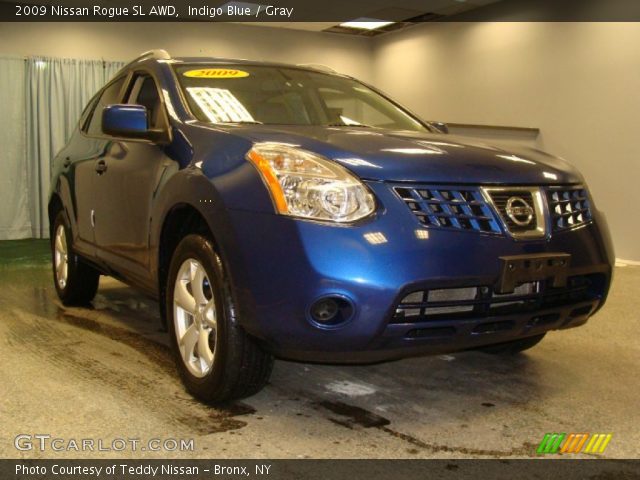 2009 Nissan Rogue SL AWD in Indigo Blue