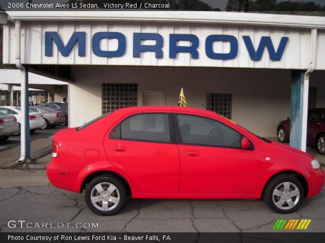 2006 Chevrolet Aveo LS Sedan in Victory Red