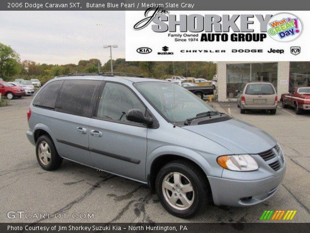 2006 Dodge Caravan SXT in Butane Blue Pearl