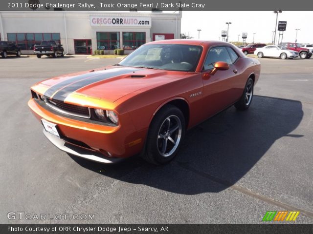 2011 Dodge Challenger Rallye in Toxic Orange Pearl