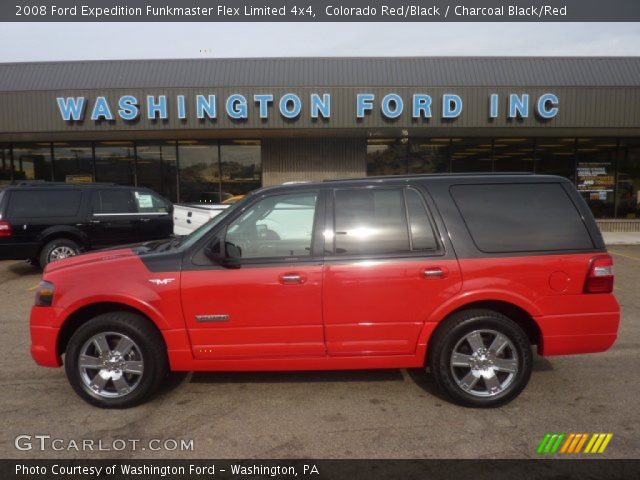 2008 Ford Expedition Funkmaster Flex Limited 4x4 in Colorado Red/Black