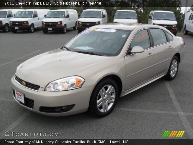 2011 Chevrolet Impala LT in Gold Mist Metallic