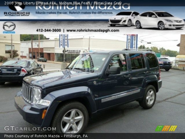 2008 Jeep Liberty Limited 4x4 in Modern Blue Pearl