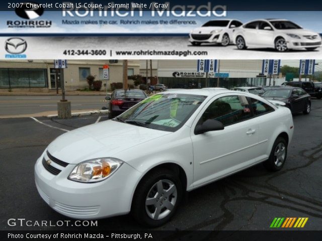 2007 Chevrolet Cobalt LS Coupe in Summit White