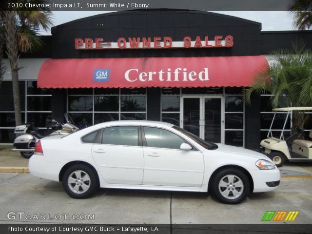 2010 Chevrolet Impala LT in Summit White