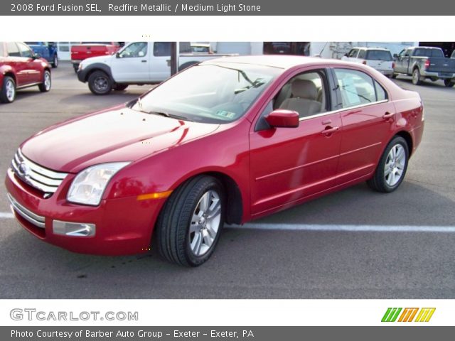 2008 Ford Fusion SEL in Redfire Metallic