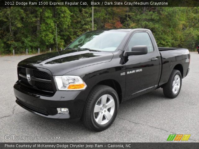 2012 Dodge Ram 1500 Express Regular Cab in Black