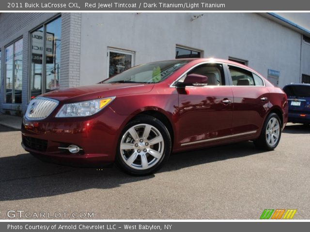 2011 Buick LaCrosse CXL in Red Jewel Tintcoat