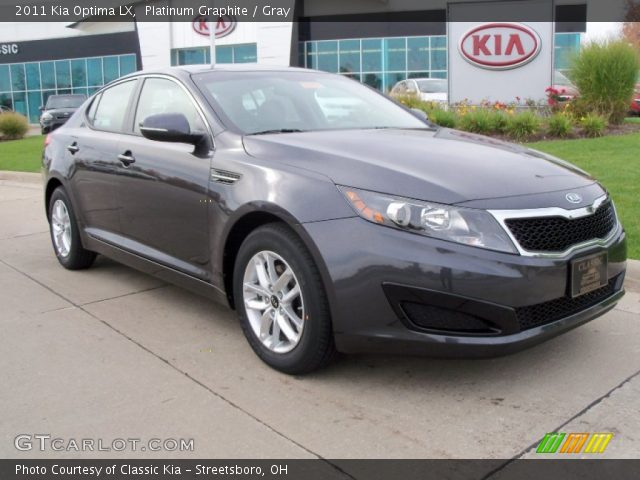 2011 Kia Optima LX in Platinum Graphite