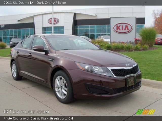 2011 Kia Optima LX in Dark Cherry