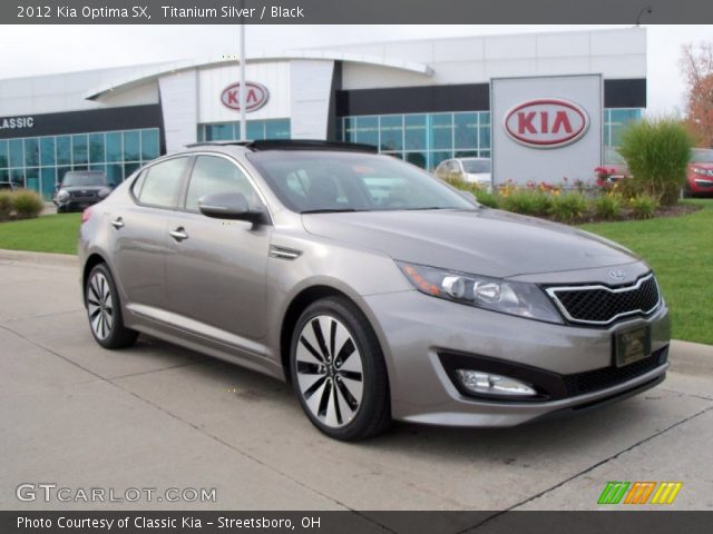 2012 Kia Optima SX in Titanium Silver
