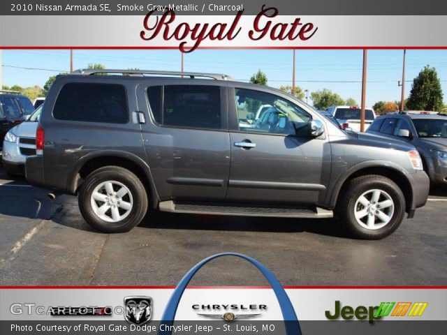 2010 Nissan Armada SE in Smoke Gray Metallic