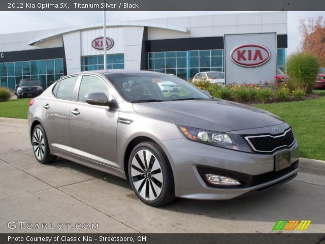 2012 Kia Optima SX in Titanium Silver