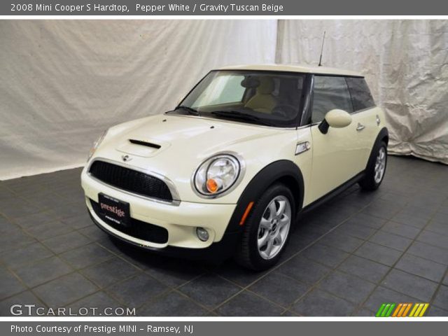 2008 Mini Cooper S Hardtop in Pepper White