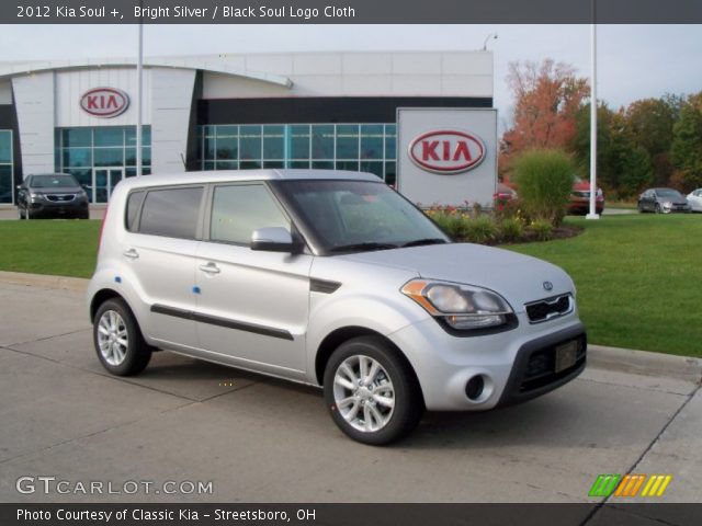 2012 Kia Soul + in Bright Silver