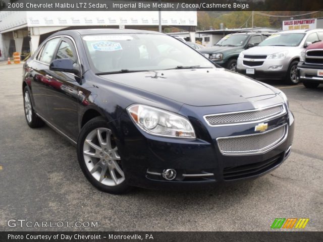 2008 Chevrolet Malibu LTZ Sedan in Imperial Blue Metallic