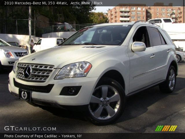 2010 Mercedes-Benz ML 350 4Matic in Arctic White