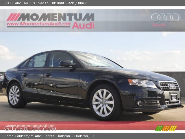 2012 Audi A4 2.0T Sedan in Brilliant Black