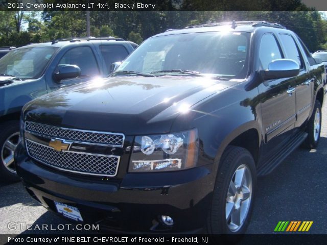 2012 Chevrolet Avalanche LT 4x4 in Black