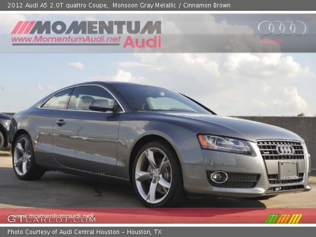 2012 Audi A5 2.0T quattro Coupe in Monsoon Gray Metallic