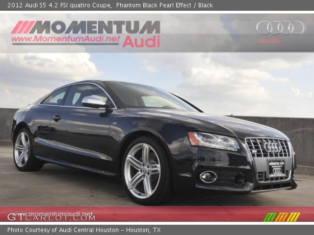 2012 Audi S5 4.2 FSI quattro Coupe in Phantom Black Pearl Effect