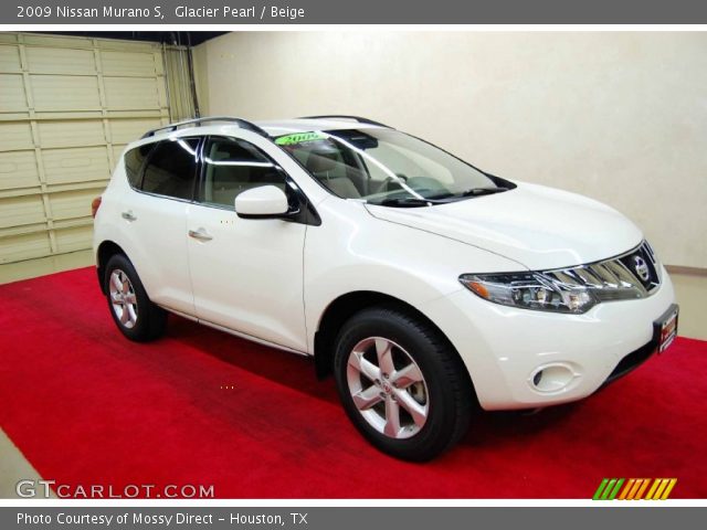 2009 Nissan Murano S in Glacier Pearl