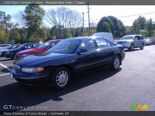 2000 Buick Century Custom in Midnight Blue Pearl
