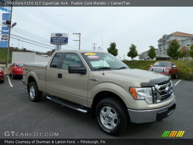 2009 Ford F150 XLT SuperCab 4x4 in Pueblo Gold Metallic