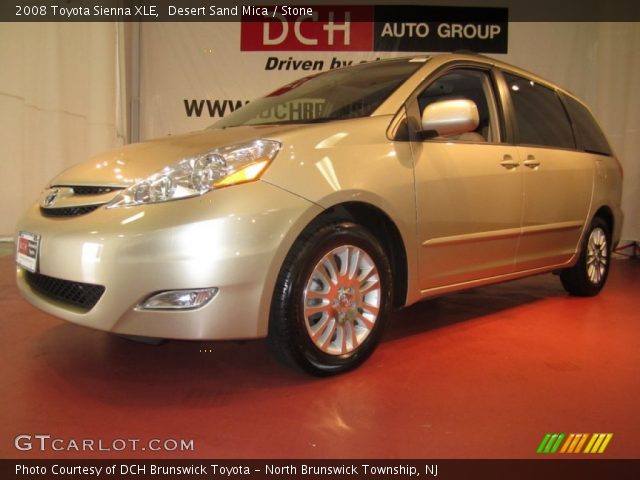 2008 Toyota Sienna XLE in Desert Sand Mica