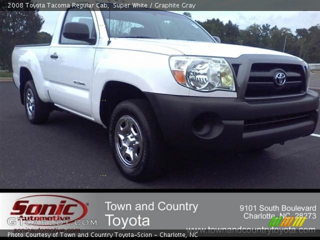 2008 Toyota Tacoma Regular Cab in Super White