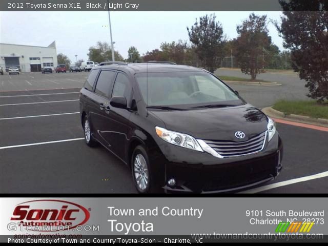 2012 Toyota Sienna XLE in Black