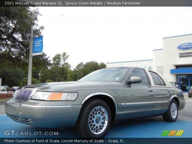 2001 Mercury Grand Marquis GS in Spruce Green Metallic