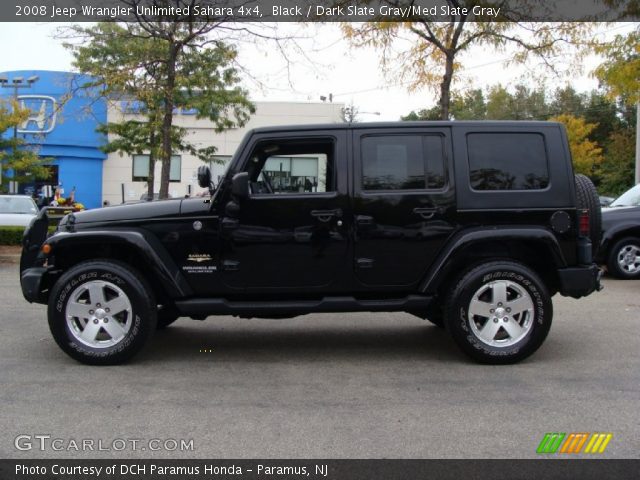 2008 Jeep Wrangler Unlimited Sahara 4x4 in Black