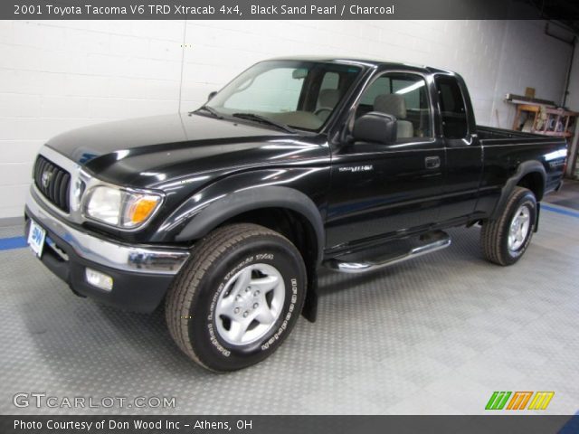 2001 Toyota Tacoma V6 TRD Xtracab 4x4 in Black Sand Pearl