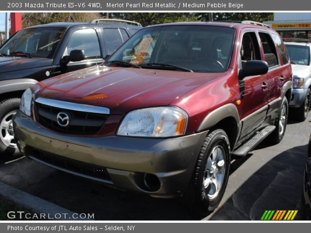 2003 Mazda Tribute ES-V6 4WD in Merlot Pearl Red Metallic