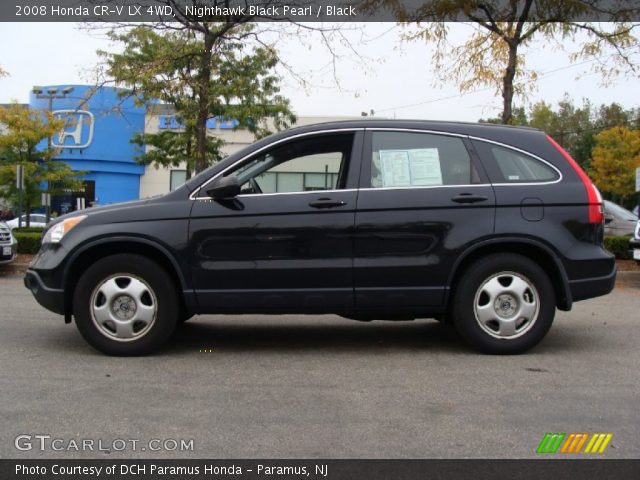 2008 Honda CR-V LX 4WD in Nighthawk Black Pearl