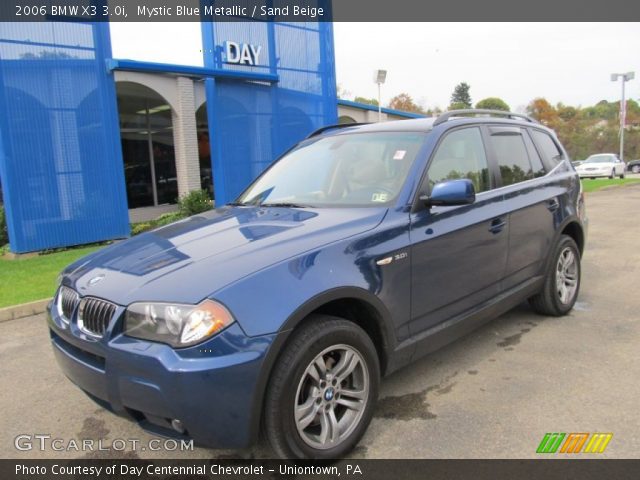 2006 BMW X3 3.0i in Mystic Blue Metallic