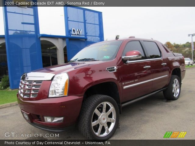 2008 Cadillac Escalade EXT AWD in Sonoma Red