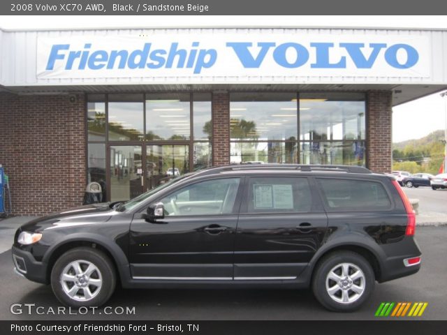 2008 Volvo XC70 AWD in Black