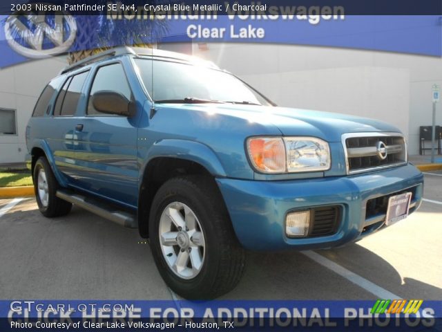 2003 Nissan Pathfinder SE 4x4 in Crystal Blue Metallic