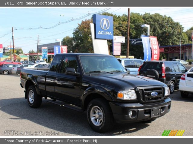 2011 Ford Ranger Sport SuperCab in Black