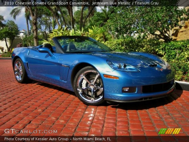 2010 Chevrolet Corvette Grand Sport Convertible in Jetstream Blue Metallic