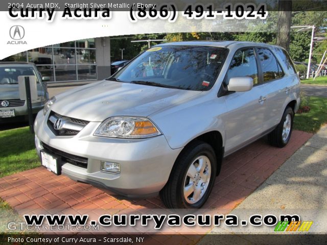 2004 Acura MDX  in Starlight Silver Metallic