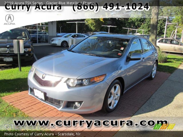2009 Acura TSX Sedan in Glacier Blue Metallic
