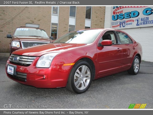 2007 Ford Fusion SE in Redfire Metallic