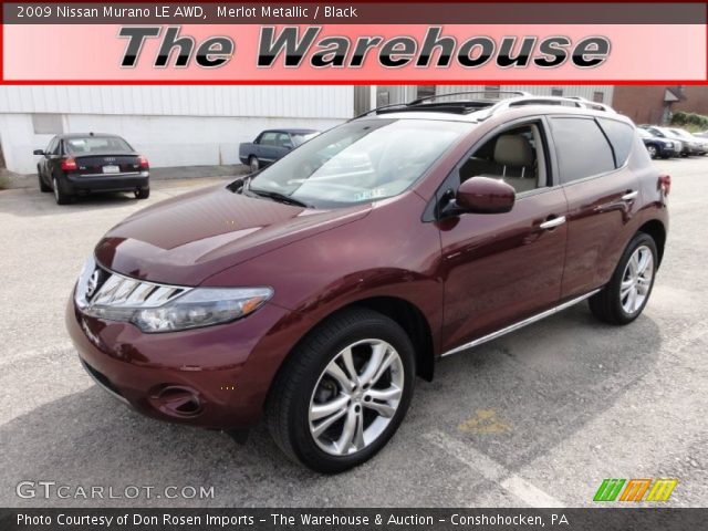 2009 Nissan Murano LE AWD in Merlot Metallic